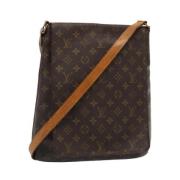 Louis Vuitton Vintage Pre-owned Canvas louis-vuitton-vskor Brown, Dam