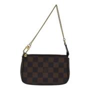 Louis Vuitton Vintage Pre-owned Canvas kuvertvskor Brown, Dam