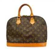 Louis Vuitton Vintage Pre-owned Tyg louis-vuitton-vskor Brown, Dam