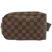 Louis Vuitton Vintage Pre-owned Canvas louis-vuitton-vskor Brown, Dam