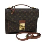 Louis Vuitton Vintage Pre-owned Canvas louis-vuitton-vskor Brown, Dam