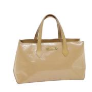 Louis Vuitton Vintage Pre-owned Laeder louis-vuitton-vskor Beige, Dam