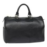 Louis Vuitton Vintage Pre-owned Laeder handvskor Black, Dam