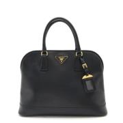 Prada Vintage Pre-owned Laeder handvskor Black, Dam