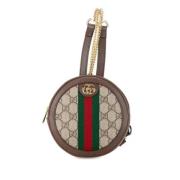 Gucci Vintage Pre-owned Canvas gucci-vskor Beige, Dam