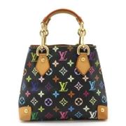 Louis Vuitton Vintage Pre-owned Canvas handvskor Black, Dam