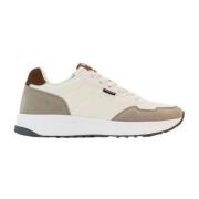 Ecoalf Beige Textil Sportiga Sneakers för Kvinnor Beige, Dam