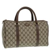 Gucci Vintage Pre-owned Laeder gucci-vskor Beige, Dam