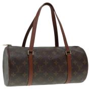 Louis Vuitton Vintage Pre-owned Canvas handvskor Brown, Dam