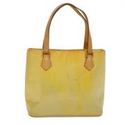 Louis Vuitton Vintage Pre-owned Laeder louis-vuitton-vskor Yellow, Dam