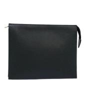 Louis Vuitton Vintage Pre-owned Laeder kuvertvskor Black, Dam