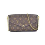 Louis Vuitton Vintage Pre-owned Canvas louis-vuitton-vskor Brown, Dam