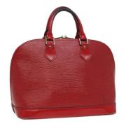 Louis Vuitton Vintage Pre-owned Laeder louis-vuitton-vskor Red, Dam