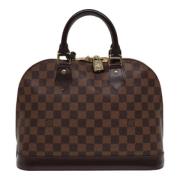 Louis Vuitton Vintage Pre-owned Canvas louis-vuitton-vskor Brown, Dam