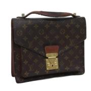 Louis Vuitton Vintage Pre-owned Canvas louis-vuitton-vskor Brown, Dam