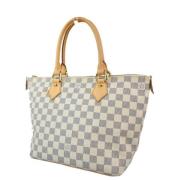 Louis Vuitton Vintage Pre-owned Canvas louis-vuitton-vskor White, Dam