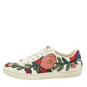 Gucci Vintage Pre-owned Laeder sneakers Multicolor, Dam