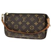 Louis Vuitton Vintage Pre-owned Canvas louis-vuitton-vskor Brown, Dam