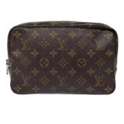 Louis Vuitton Vintage Pre-owned Canvas kuvertvskor Brown, Dam