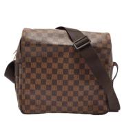 Louis Vuitton Vintage Pre-owned Belagd canvas resvskor Brown, Herr