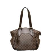 Louis Vuitton Vintage Pre-owned Canvas louis-vuitton-vskor Brown, Dam