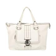 Gucci Vintage Pre-owned Laeder gucci-vskor White, Dam