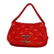 Chanel Vintage Pre-owned Laeder chanel-vskor Red, Dam