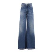 Cycle Blå Denim Jeans Modell 442P536 Blue, Dam