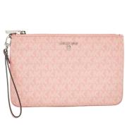 Michael Kors Pre-owned Pre-owned Belagd canvas handvskor Pink, Dam