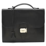 Hermès Vintage Pre-owned Laeder handvskor Black, Herr