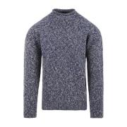 Drumohr Stiliga Sweaters Blue, Herr