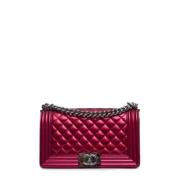 Chanel Vintage Pre-owned Laeder chanel-vskor Pink, Dam