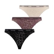 Calvin Klein Spetsbriefs Tripack - Svart Multicolor, Herr