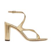 Jimmy Choo Guld Sandaler 85mm Yellow, Dam