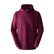 The North Face Bordeaux Coordinates Hoodie Bomull Män Red, Herr