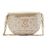 Carlo Colucci Shoulder Bags Beige, Unisex