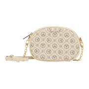 Carlo Colucci Shoulder Bags Beige, Dam