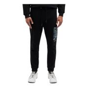 Carlo Colucci De Valiere Sweatpants Black, Herr