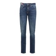 Carlo Colucci Moderna 5-Ficks Jeans Cazzonelli Blue, Herr