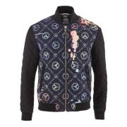 Carlo Colucci Monogram Bomberjacka Black, Unisex