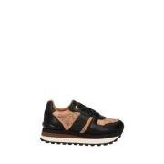 Alviero Martini 1a Classe Svarta Sneakers med Geo Classic Print Black,...