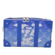 Louis Vuitton Vintage Pre-owned Canvas louis-vuitton-vskor Blue, Dam