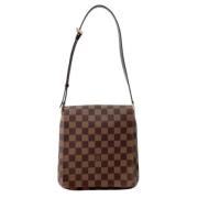 Louis Vuitton Vintage Pre-owned Canvas louis-vuitton-vskor Brown, Dam