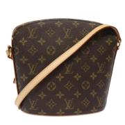 Louis Vuitton Vintage Pre-owned Canvas louis-vuitton-vskor Brown, Dam