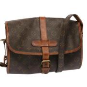 Louis Vuitton Vintage Pre-owned Canvas louis-vuitton-vskor Brown, Dam