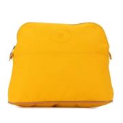 Hermès Vintage Pre-owned Canvas plnbcker Yellow, Dam