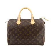 Louis Vuitton Vintage Pre-owned Canvas louis-vuitton-vskor Brown, Dam