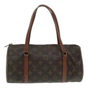 Louis Vuitton Vintage Pre-owned Canvas louis-vuitton-vskor Brown, Dam