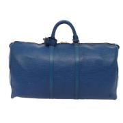 Louis Vuitton Vintage Pre-owned Laeder louis-vuitton-vskor Blue, Dam