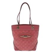 Gucci Vintage Pre-owned Laeder gucci-vskor Pink, Dam